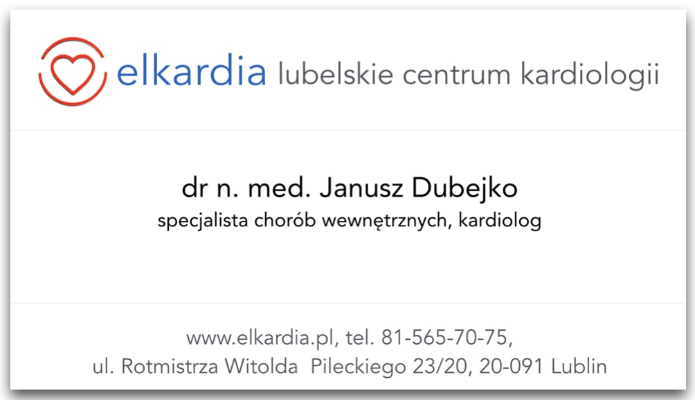 dr n. med. Janusz Dubejko doświadczony